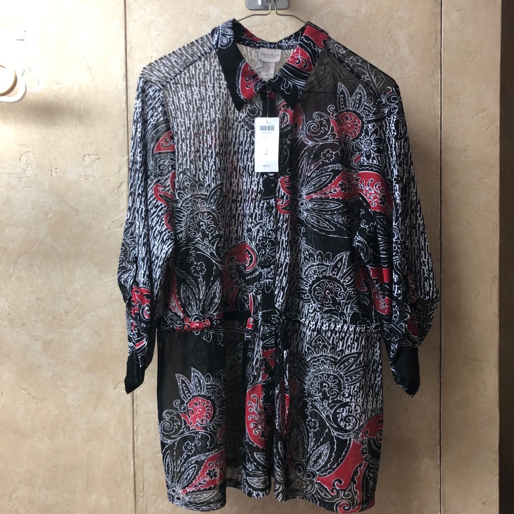 Luxury Scroll Janette LS Jacket Hot Pepper